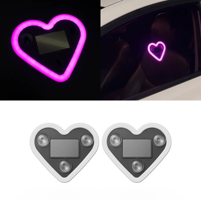 Other lights – Car Solar Triangular Window Peach