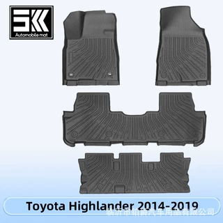 适用于丰田TOYOTA Highlander燃油2014-2019 3D全天候材质TPE脚垫