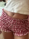 Летние милые удобные спортивные брюки для отдыха, шорты, эластичный пояс