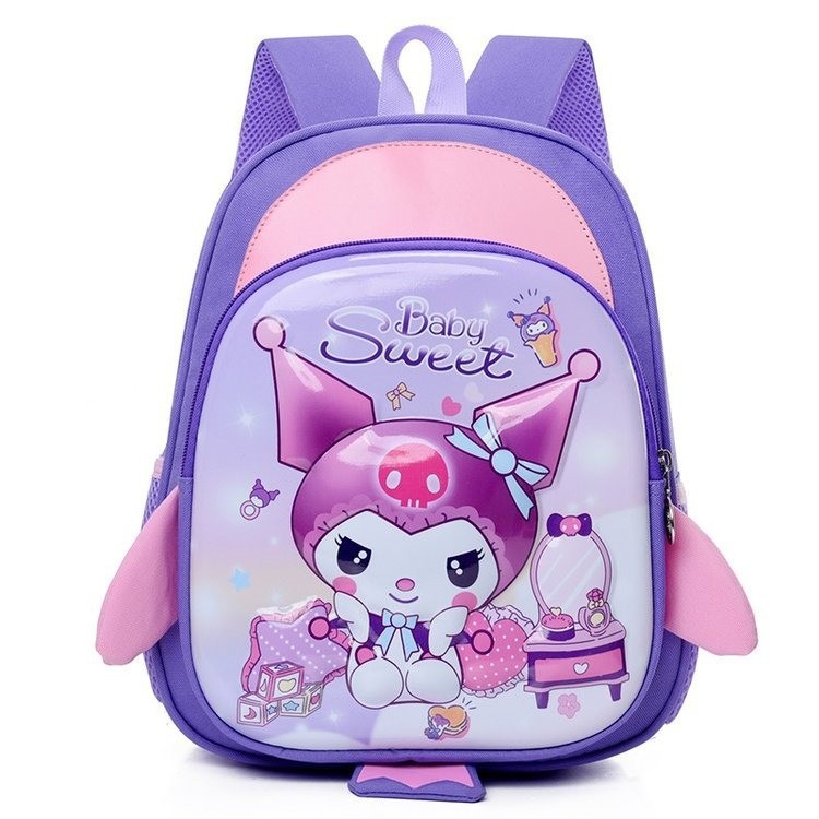 Mochila de jardín de infantes Koolomi Mochila infantil clase pequeña clase pequeña bebé ligero niña encantadora mochila de dibujos animados