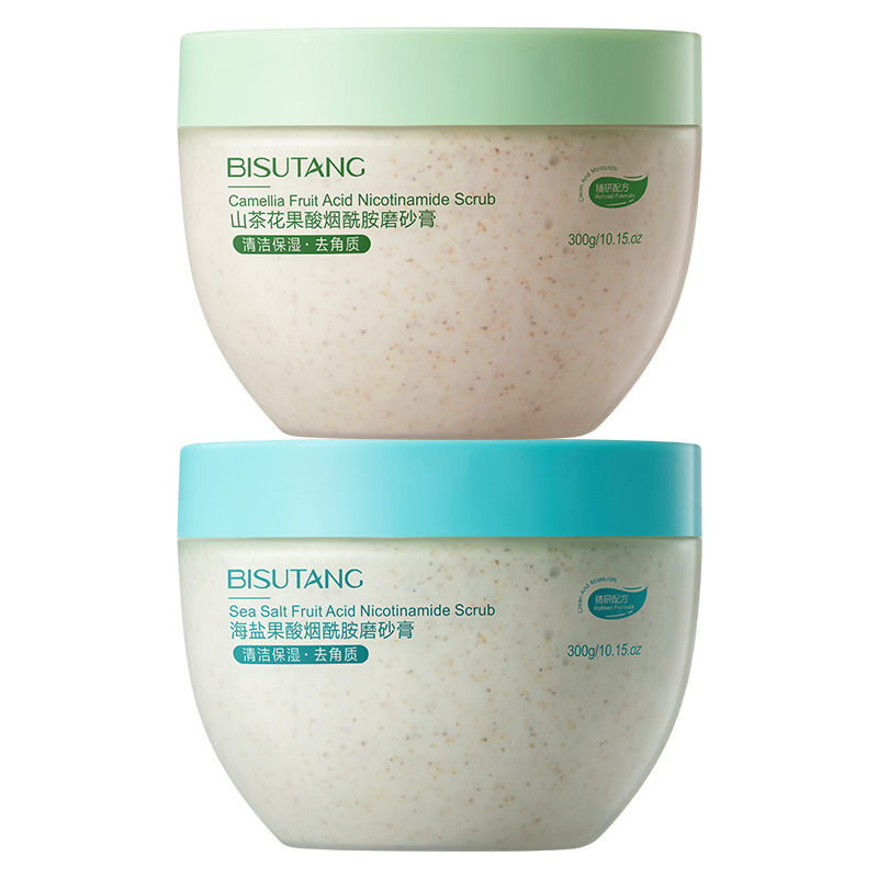 Bisutang Camellia Fruit Acid Niacinamide スクラブは、優しく角質を取り除き、肌の荒れやくすみを改善し、肌を明るくします。|undefined