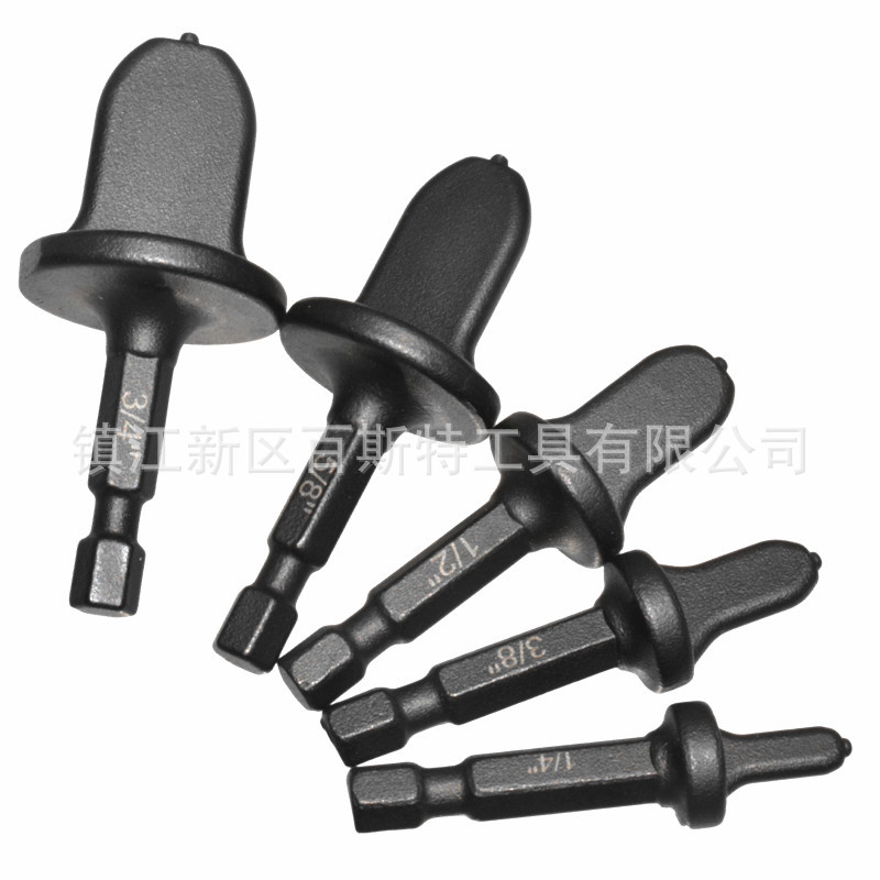 Expansor de tubo de mango triangular de 6 piezas Tubo de soporte en pulgadas negro Aire acondicionado Herramienta de expansión de tubo de cobre Amplificador de tubo de cobre image 4