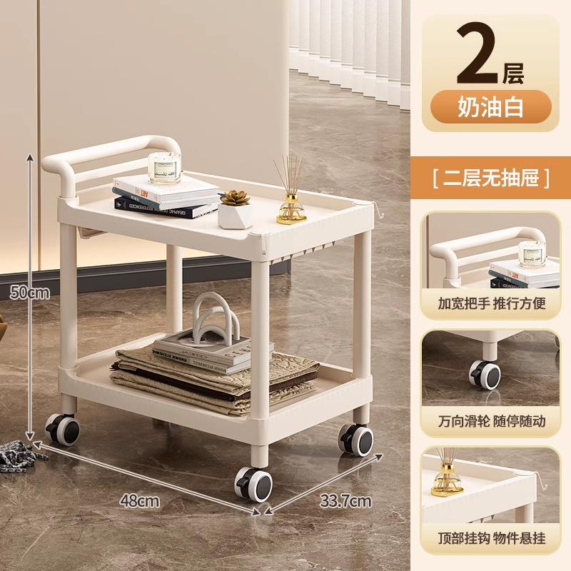 美容院专用小推车高级医疗美发移动置物架整形护理仪器手推工具车|undefined