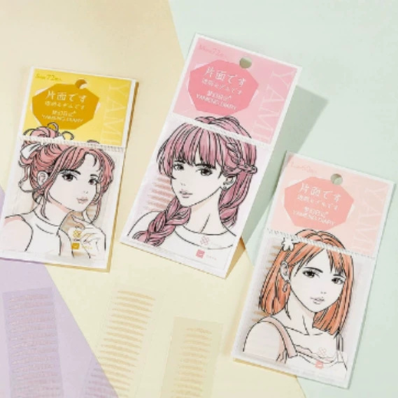 Genuine Double Eyelid Tape for Students, for Puffy Eyes and Drooping Eyelids, Seamless, Natural, Invisible, Lightweight
