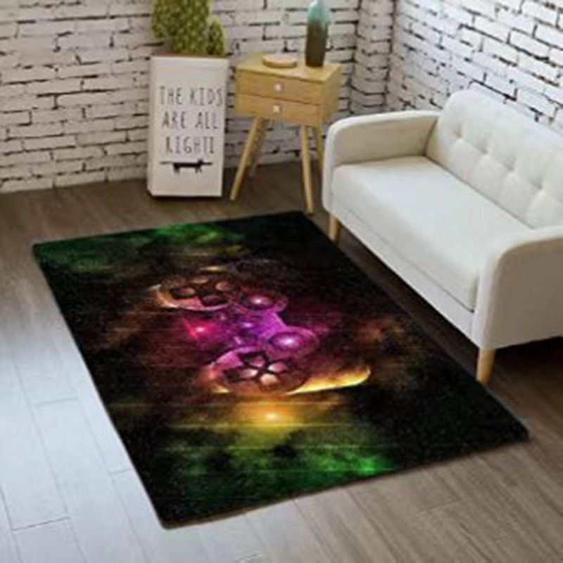 Fútbol Sala rugby juego de franela esponja alfombra sala de estar resistente a las manchas engrosada educación temprana estera de deportes