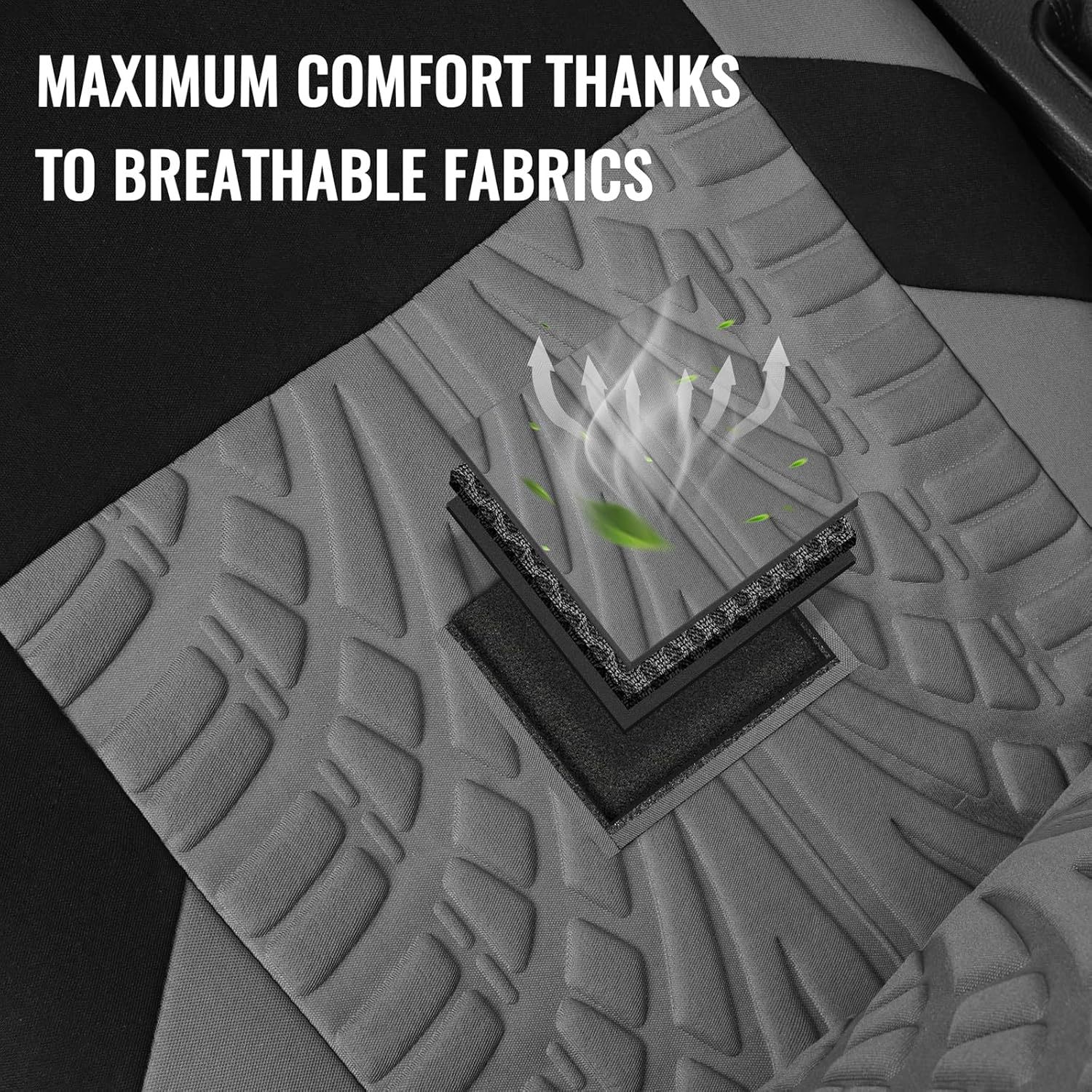 Universal Five-Seater Comfortable Polyester Fiber Car Seat Cover with Letter Embroidery, Press-Stitched Style, Russian Foreign Trade Export