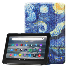 适用亚马逊HD8 2022平板保护套Fire8卡斯特三折保护壳8寸休眠