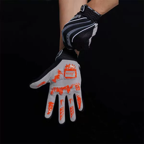 New Luying cross-border Sports hand guard long finger fitness gloves men's outdoor sports mountaineering full finger non-slip large quantity free shipping