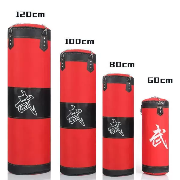 Boxing Punching Bag Hanging Type Hollow Sandbag Solid Home Training Equipment for Taekwondo Indoor Children's Fitness Equipment