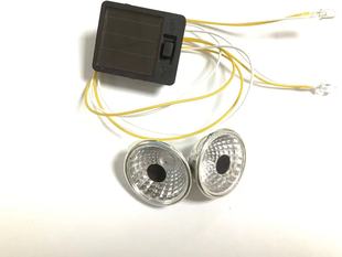 Solar Square Battery Box Button Battery Box Solar Mahjong Battery Box Resin Battery Box