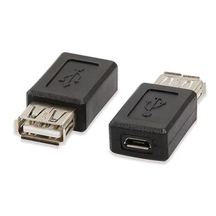 micro usb母转usb母 usb2.0母转micro母 A母转v8母转接头-阿里巴巴