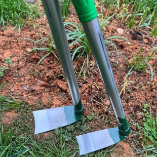 Small digging hoe flat head vegetable digging seed agricultural vegetable weeding manganese steel household small hoe courtyard potted flower pine soil flat
