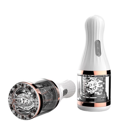 Dibe Dibe Rotating Wolf Warrior Aircraft Cup USB Rechargeable Human Pronunciation Male Masturbation Adult Supplies Aircraft Cup