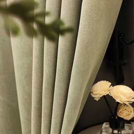 【布料】窗帘面料零剪零裁AB面窗帘雪尼尔棉麻质感客厅卧室书房布