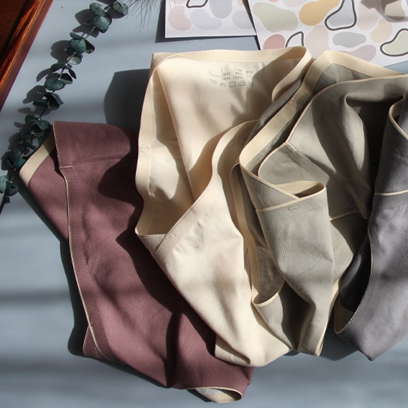 Pregnant women's underwear summer thin cotton triangle pants for women one-piece seamless low-rise maternity shorts early, middle, and late pregnancy