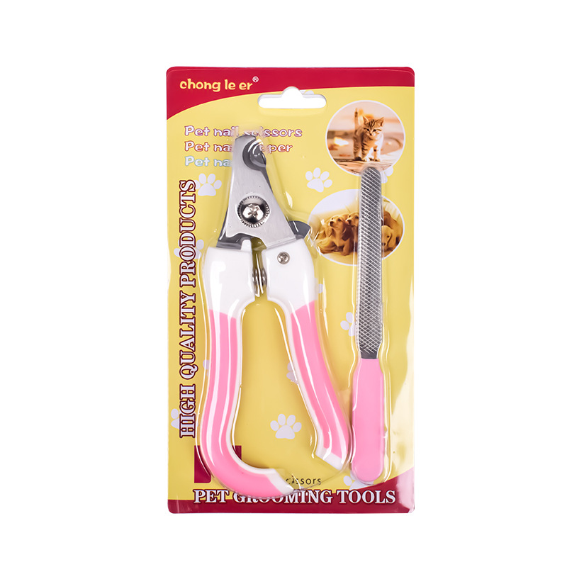 파일이있는 대형 핑크 후크 가위