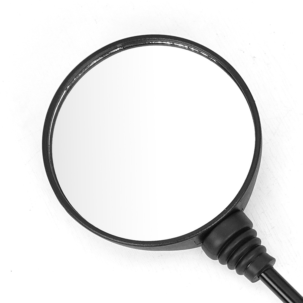 Motorcycle Modified Rearview Mirror with Large Folding Reflective Surface, Manufacturer's Best-Selling Round Foldable Rearview Mirror