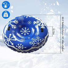 J 71954 Inflatable Thick Snow Tube �����Ӻ�ѩȦ�羳��