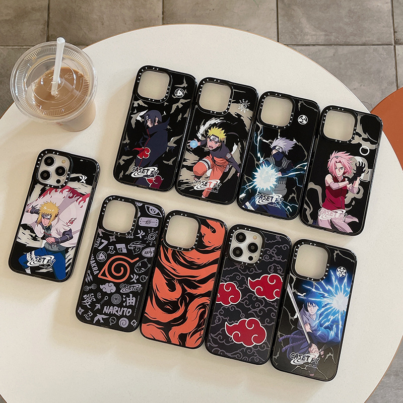 Magnetic Naruto-Themed Phone Case for Apple iPhone 17 Pro Max, Compatible with iPhone 13/14, Trendy Brand, Shockproof for iPhone 12/15 Pro