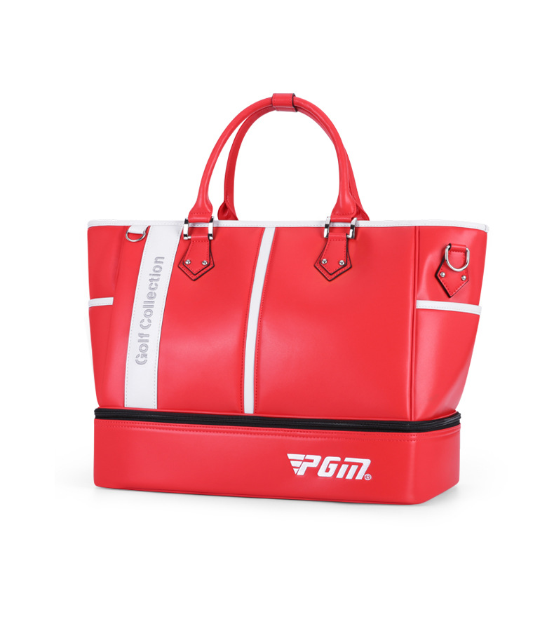 Túi đựng quần áo golf PGM chống nước siêu nhẹ có ngăn giày riêng 41×25×34 cm — YWB040-màu đỏ, YWB040-màu hồng, YWB040-màu đỏ hoa hồng, YWB040-màu xanh lá cây chi tiết 13