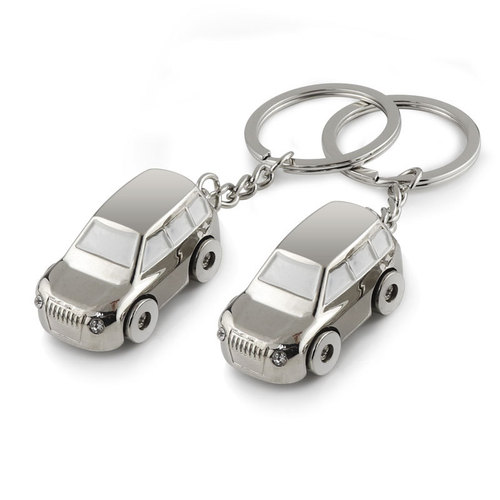 Creative simulation F1 racing keychain customized car model keychain trendy men's car key pendant event small gift