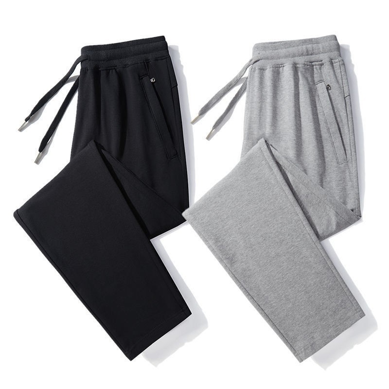 Venta al por mayor 2025 nuevas herramientas pantalones casuales rectos de color sólido para hombres, pantalones deportivos sueltos de cintura media, pantalones de guardia