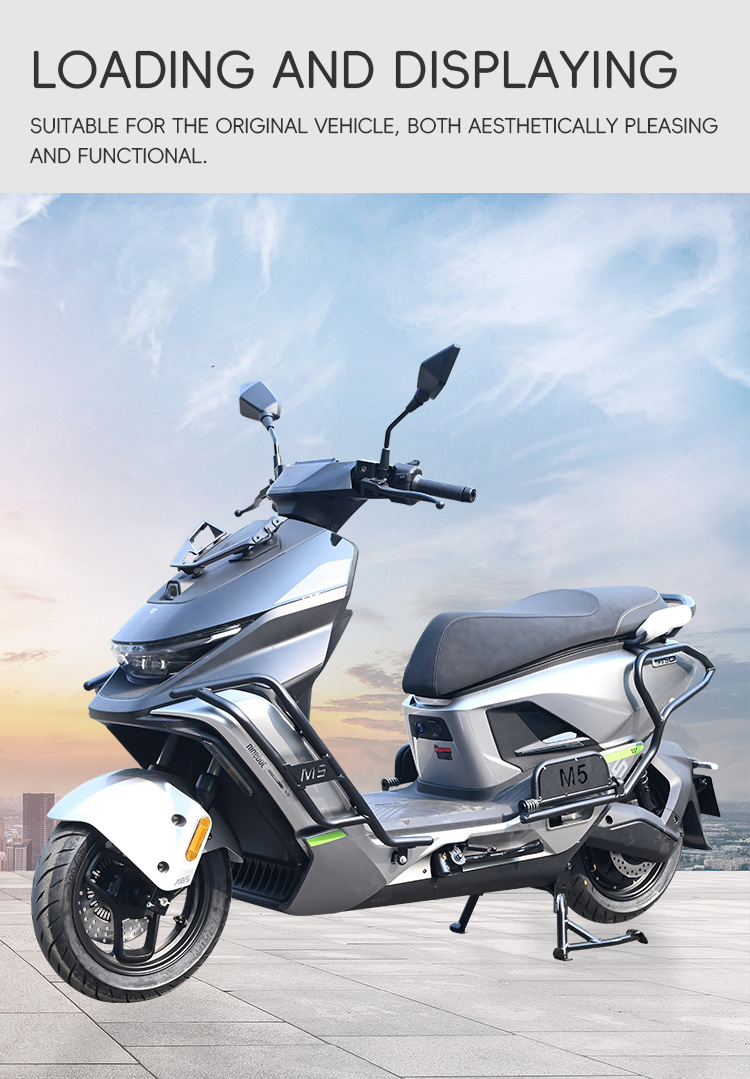 Suitable for No.9 M5 crash guards, front and rear bumpers, 100/125/200 electric vehicle rear racks, and footrest modification parts