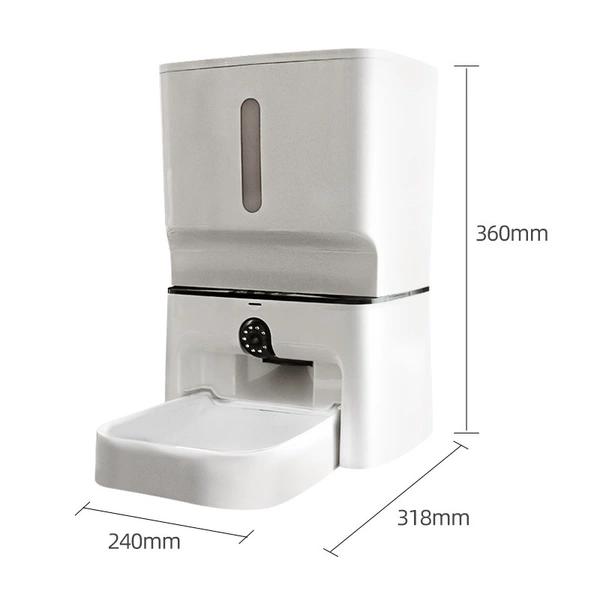 7L Laser Smart Feeder [5G Dual-Band App Adjustable Camera]