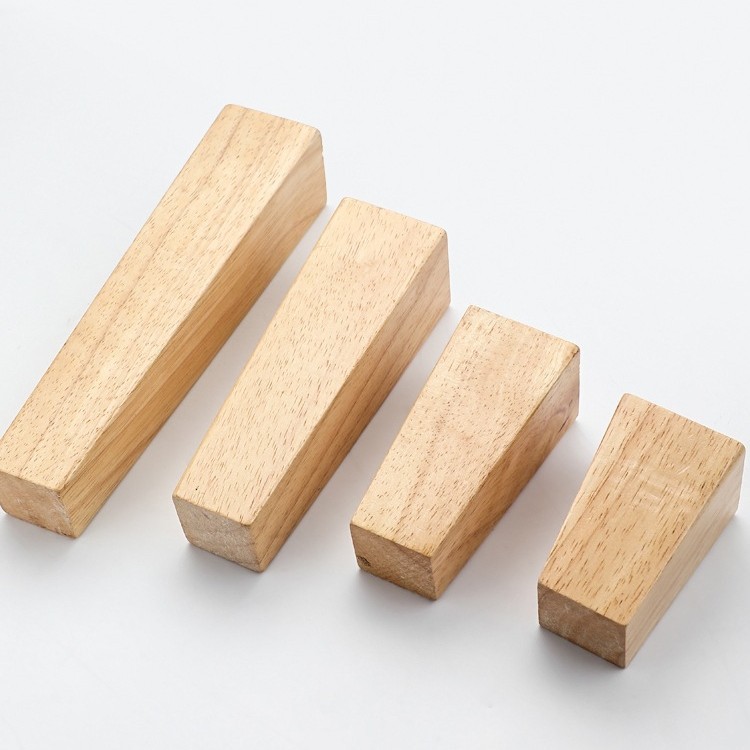 Muebles cuadrados de madera sólida pies de madera cuadrada pies de mesa pies de madera sólida pies de sofá pies de mesa pies de gabinete recto pies de sofá pies