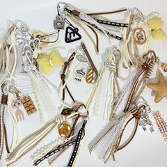 miu系挂饰潮玩盲盒包挂饰diy拉布布盲盒挂饰配件咖色系列现货批发