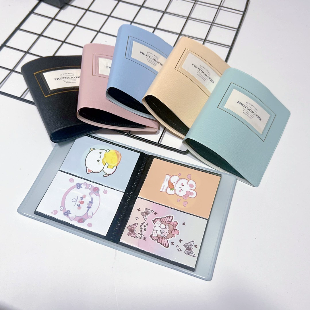 Спотовый альбом Поларо: мини-альбом с одним дворцом и двумя дворцовыми сетками 3-дюймовый мини-альбом Fuji Photo Paper