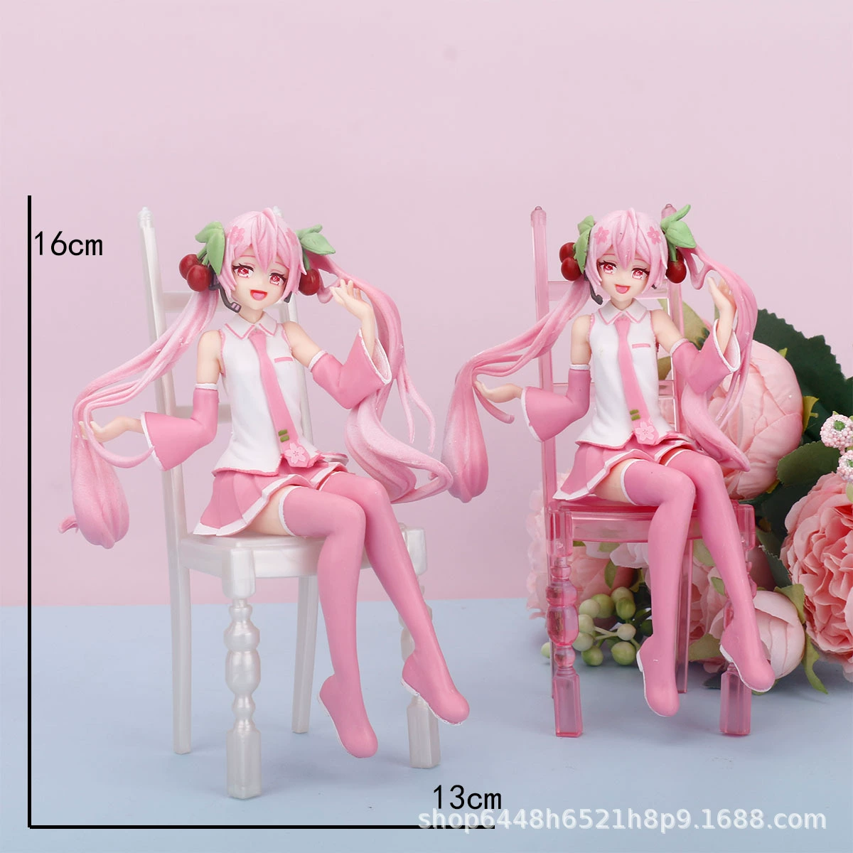 Фигура PVC (Хацунэ Мику) Модель две — 15–22 см милый настольный коллекционный предмет, множество поз