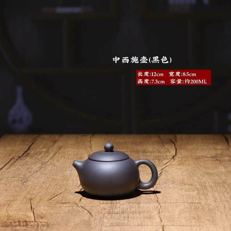 Classic natural ore handmade, antique ceramic tea set, teapot