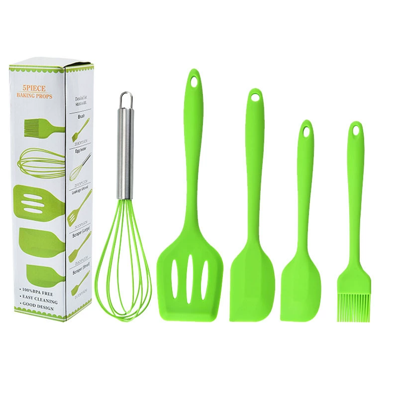 Silicone kitchenware, set, brush, direct factory sales, Amazon, 5 pieces