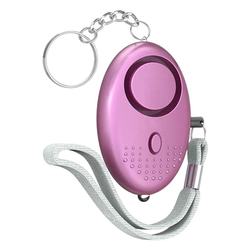 Alarma Personal de Autodefensa 140 dB con Llavero e Iluminación para Mujeres y Niños