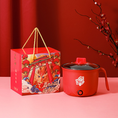 Multifunctional Electric Cooker Electric Hot Pot Noodle Cooker Opening Sale Event Practical Gift Electric Steam Cooker