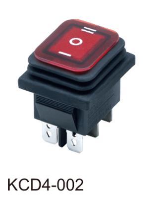 直销船型开关 KCD4大开关 防水翘板开关