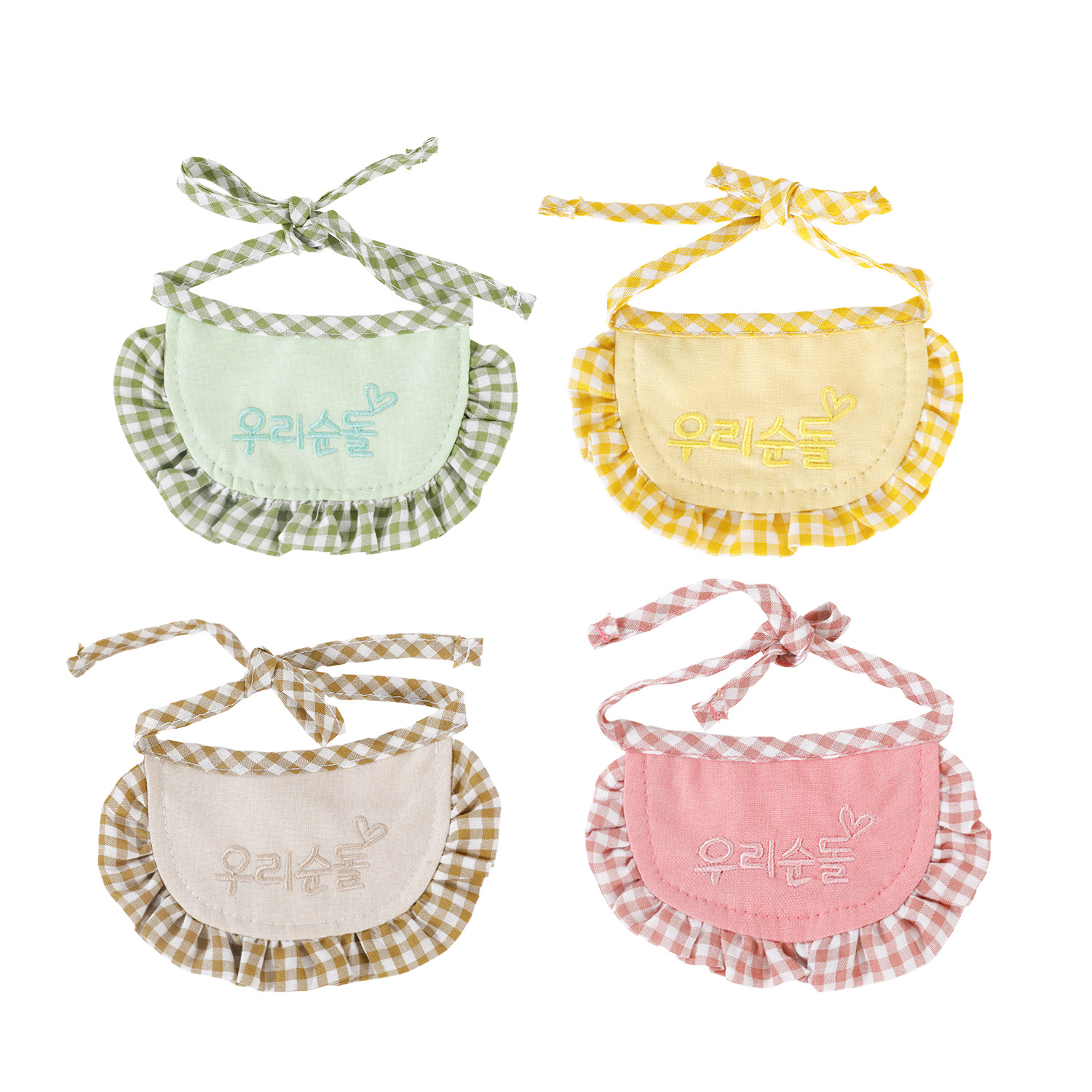 Toallas de saliva para mascotas ins babero para perros y gatos coreanos babero para saliva babero para cachorros babero para mascotas babero para gatos