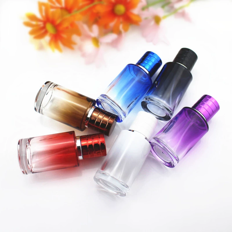 Perfume, glass bottle, capacious spray, 100 ml, gradient