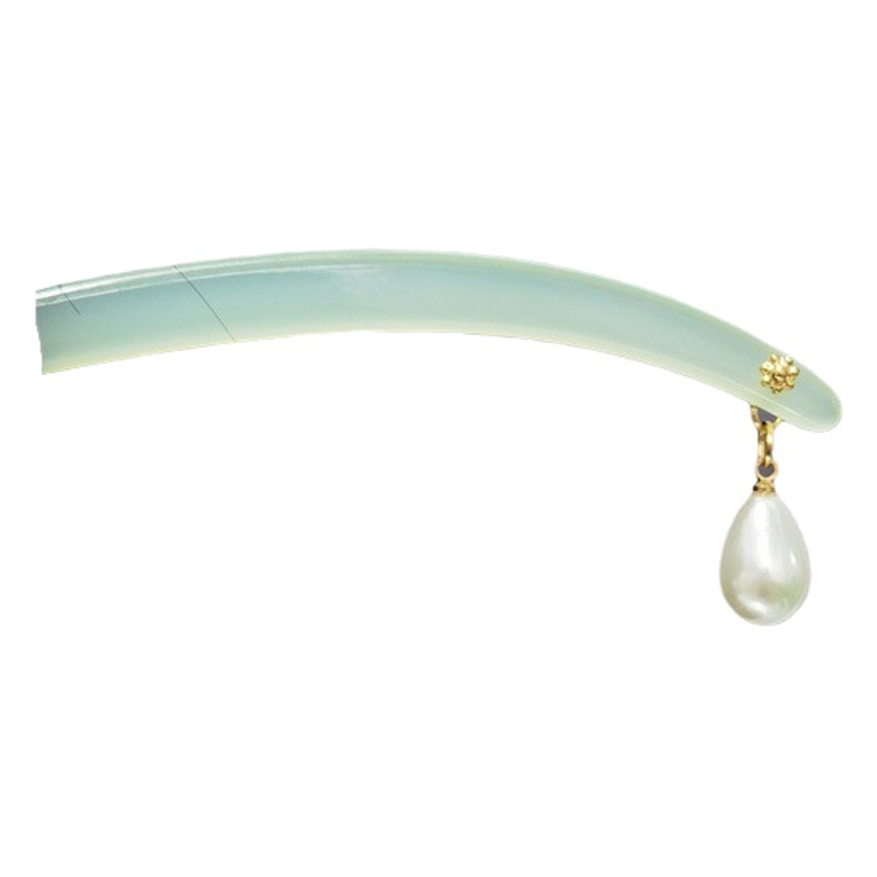 Nuevo estilo antiguo updo palillos del pelo acetato de bambú caminar agitar moderno diario hanfu cheongsam accesorios para el cabello accesorios de cabeza de bola