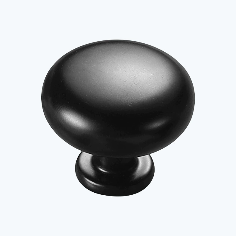 ✅Drawer zinc alloy solid thickened single hole handle modern cabinet door wardrobe handle cabinet round single hole pull