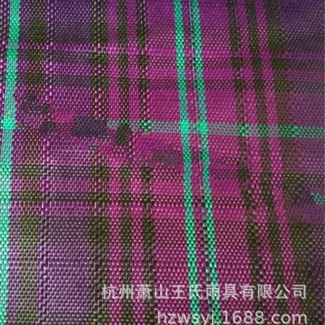 厂家直销加密色织格子布 涂层高品质箱包布600D牛津布