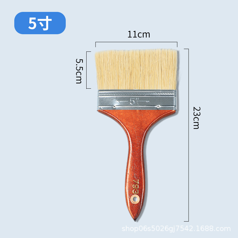 Thickenedlong 5inch ;bristle brush;bristle