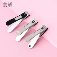 Бытовые острые кусачки для ногтей из нержавеющей стали с защитой от брызг, косые маникюрные кусачки для ногтей с кусачками для ногтей, маникюрные инструменты