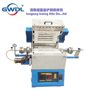 Manufacturers Supply 1200 Degrees Small Inclined Rotating Tube Furnace Quartz Tube