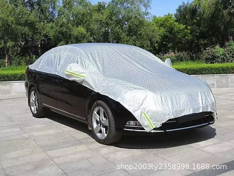 Car cover car cover half cover sun-proof thickened sun-proof heat-proof dust-proof rain-proof cover car cover full car cover