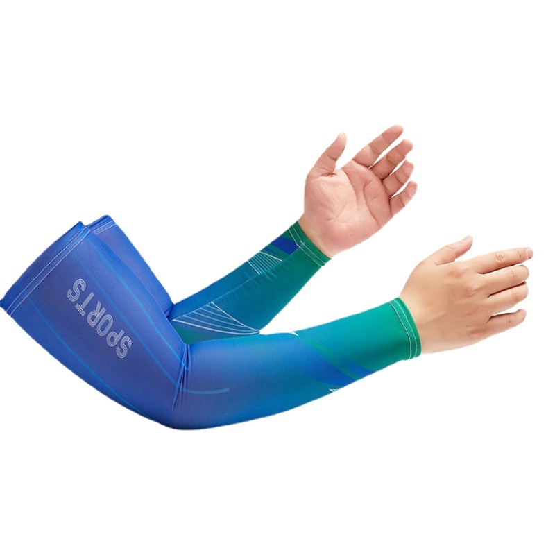 Manga de hielo de protección solar manga hombres y mujeres manga de mano de seda de hielo protección del brazo protección solar verano guantes delgados