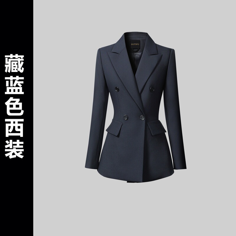 职场西装外套女2025新款高级感时尚通勤面试商务西服正装职业套装|undefined