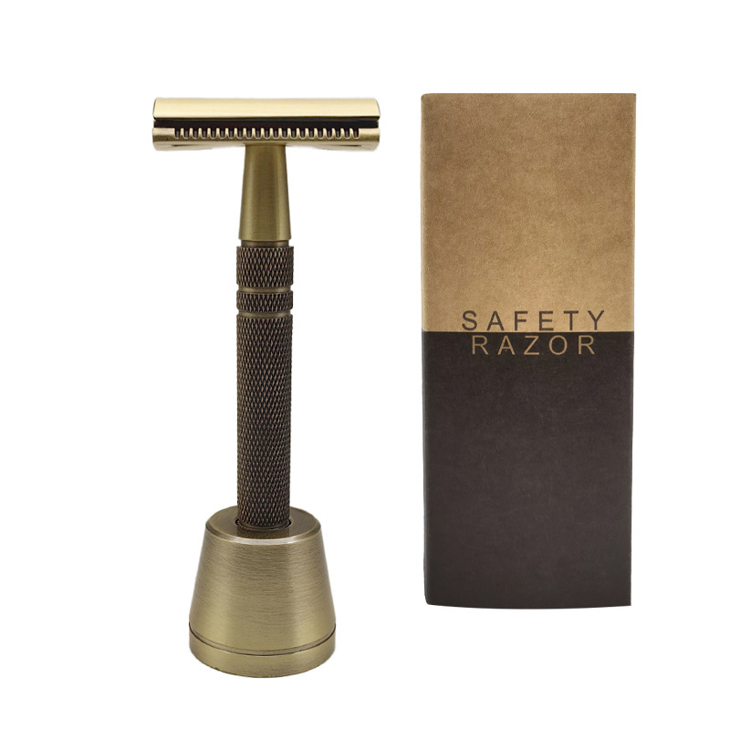 Bronze knife holder + base (kraft paper box)