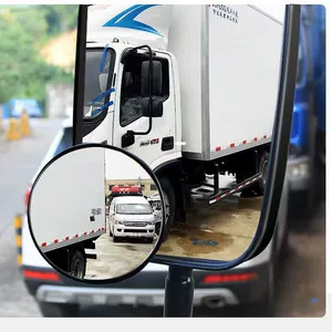 Large trucks, passenger cars, car blind area auxiliary rearview mirrors are equipped with convex high-definition wide-angle reversing small round mirrors, reflectors